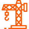Construction crane icon